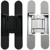 Three-Dimensional Adjustable Cross Hinge Folding Door Concealed Hinge, Specification: No. 5 Dumb Black 120kg