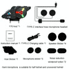 KUQIBAO Motorcycle Helmet Built-in Waterproof Bluetooth Earphone(Hard Microphone)