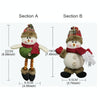 Christmas Decoration Gift Plush Doll Pendant, Random Style Delivery