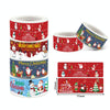 Christmas Stickers Child Toys Holiday Cartoon Tabel, Size: 25x75mm(K-234)