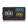 5.5" OBD2 HUD Head-Up Display, Car Speedometer, Blue - Universal