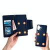 For Samsung Galaxy A06 Multifunctional 7-Card Wallet Leather Phone Case(Royal Blue)