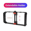 JMARY MT-33 Phone Stand Tripod ABS Video Recording Vlog Mobile Phone Rig Cage