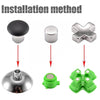 For PS4 Joystick 8pcs /Set Gamepad Metal Buttons Mushroom Head Magnetic Base Cross Keys Accessory Set