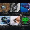 HAMTOD NX3 Pro 1.83 inch Rugged Smart Watch, Support Bluetooth Call / Sleep / Heart Rate / Blood Oxygen / Blood Pressure Monitoring(Black)
