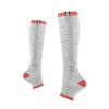 Sports Pressure Socks Compressed Brake Zipper Socks, Size: L/XL(Gray)