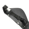 Hairdresser Hair Clipper Comb PU Leather Waist Bag Barber Shop Hair Tools Bag(Black)