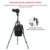 TRIOPO K2508S+B1S Adjustable Portable  Aluminum Alloy Tripod with Ball Head for SLR Camera(Red)