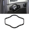 Car Carbon Fiber Headlight Switch Button Decorative Sticker for Audi A4L / A5 / Q5 2009-2016