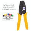 HSD YAC-5 Pressure 0.5-6mm Square Ratchet Crimping Plier European Tube And Pin Terminal Crimping Plier