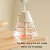 Household Desktop Mini Volcano Humidifier Air Purifier(White)