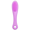 Silicone Pet Chin & Teeth Cleaning Brush (Purple)