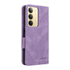 For Realme C75 4G Magnetic Clasp Leather Phone Case(Purple)
