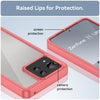 For Asus Zenfone 11 Ultra Colorful Series Acrylic Hybrid TPU Phone Case(Red)