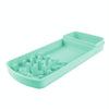 Silicone Slow Feeder Dog Bowl, Anti-Choke, Teal Green