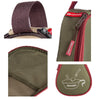 CAMPSOR Outdoor Camping Barbecue Tableware Storage Bag(Khaki)