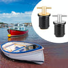 Marine Motorboat Deck Cross Drain Plug Screw, Size: Stainless Steel For 25mm