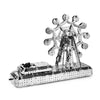 Mechanical Ferris Wheel High Difficulty Building Block Adults Handmade Assembly Power Strip Linkage Mechanical Toy Metal Assembly Model