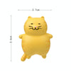 Fat Cat 3D Refrigerator Magnet Magnetic Sticker Phone Case DIY Accessories(Gray)