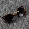 Fashion Baby Girls and Boys Cat Eyes Sunglasses Anti-UV Sunglasses(Leopard)