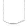 Women Fashion S925 Sterling Silver Small Waist Pendant Clavicular Chain Necklace
