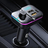 C24 Car Bluetooth MP3 Player Fast Charging FM Transmitter Wireless Handsfree