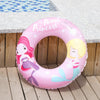 Cartoon Mermaid Pattern Thickened PVC Children Swimming Ring, Size:80