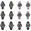 BINBOND D002 Car Hub Dial Multifunctional Waterproof and Wear-resistant Men's Watch(White Net-White-Red)