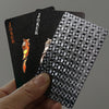 2sets Card Game Bronzing Waterproof Playing Cards