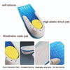 Silicone Honeycomb Shock Absorption TPE Heel Protection Pad Heightening Insole, Size: Height 3.5 cm