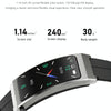 K13S 1.14 inch TFT Screen Leather Strap Smart Calling Bracelet Supports Sleep Management/Blood Oxygen Monitoring(Tarnish)