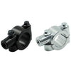 6 PCS Motorcycle Modification Accessories Handlebar Mirror Holder(M8 25mm Black)