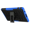 For Huawei MatePad T 8 Tire Texture Shockproof TPU + PC Protective Case with Holder(Blue)