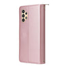 For Samsung Galaxy A13 5G / 4G Nine-card Slots Zipper Wallet Bag Leather Phone Case(Rose Gold)