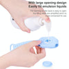 TA-4 10ml Portable Outdoor Silicone Alcohol Liquid Soap Handwashing Fluid Sunscreen Cream Split Bracelet Watch Wristband Sub-packing Box(Black)
