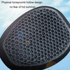 Motorcycle Breathable Massage Waterproof Sun-proof Silicone Seat Cushion(Black)