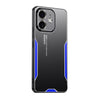 For iPhone 11 Blade Series TPU Hybrid Metal Phone Case(Blue)