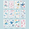 20 PCS Marine Animal Waterproof Children Tattoo Stickers(EC-764)