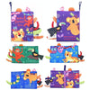 Tail Cloth Book Baby Enlightenment 3D Early Education Cloth Book(Tropical Rain Forest)
