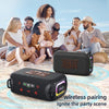 Zealot S85M 50W Outdoor Portable Bluetooth Speaker with Microphone(Black)