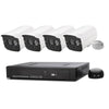 N4B7MPoe 4Ch 720P P2P ONVIF 1.0 Mega Pixel IP Camera NVR Kit, Support Night Vision / Motion Detection, IR Distance: 20m