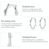 S925 Sterling Silver Fashion Bamboo Joint Women Earrings