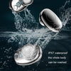 Portable Digital Razor Mini Washable Electric Shaver(Bright Silver)