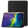 Clear Acrylic Leather Tablet Case For iPad Air 13 2024 / Pro 12.9 2022/ 2021 / 2020 / 2018(Black)