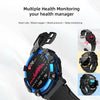 LOKMAT ATTACK 2 PRO 1.39-Inch 5ATM Waterproof Health Monitoring Bluetooth Smart Watch(Gold)