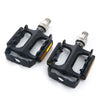 QR921 1 Pair Carbon Fiber Bicycle Quick Release Pedals(Black)