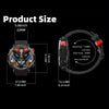 LOKMAT ZEUS 5 PRO 1.46 Inch 5ATM Waterproof Flashlight Bluetooth Call Smart Watch(Black)