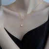 Ladies Light Luxury Bowknot Necklace Clavicle Chain, Specification:XL1663