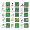 20 PCS Children Waterproof Space Luminous Tattoo Stickers(Ci-107)