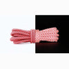 Reflective Shoe laces Round Sneakers ShoeLaces Kids Adult Outdoor Sports Shoelaces, Length:140cm(Orange Red)